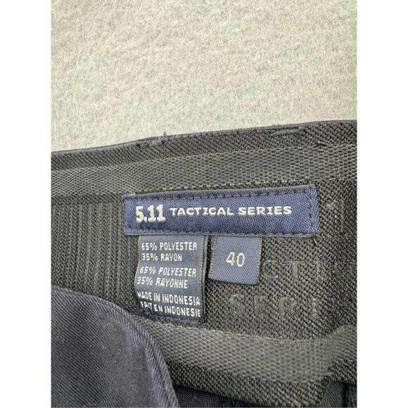 5.11 Tactical Men's Polyester Rayon Class Uniform Pants Navy Blue Size 40 - Picture 4 of 9